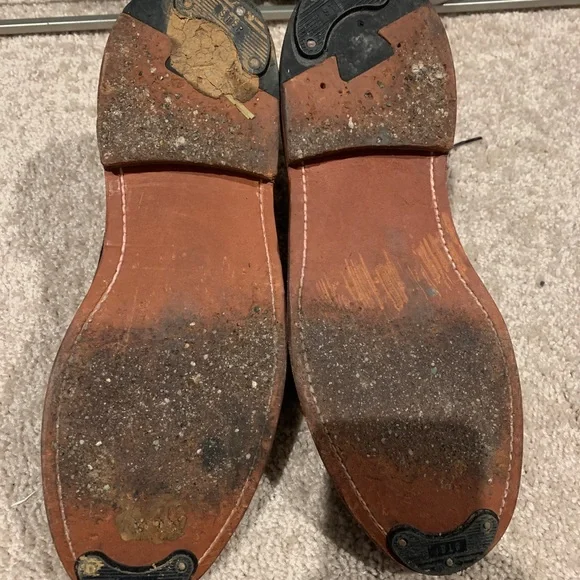 Oak Street Bootmakers Wingtip Derby Black CXL size 7.5D Mens Shoes - Picture 3 of 3